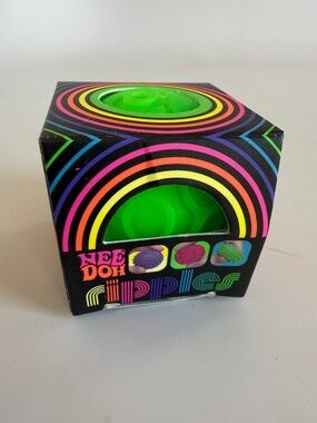 Mini Needoh Green Ripples Squishy